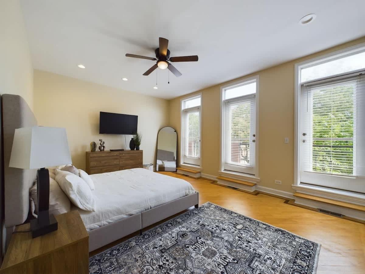 Luxe 4Br With Hot Tub & Game Room Chicago Luaran gambar